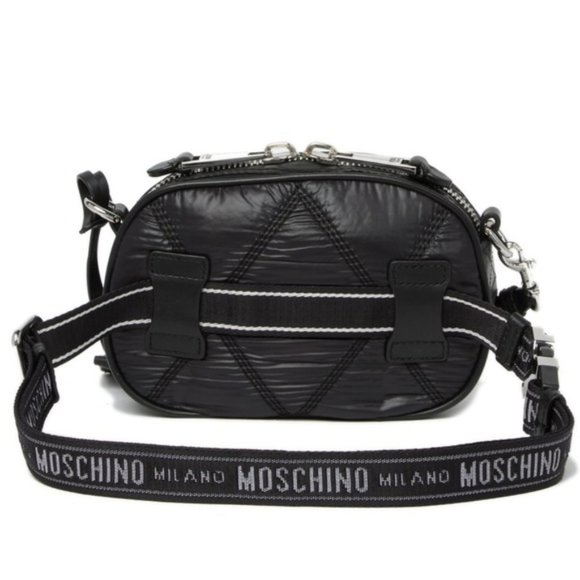 Sold ! MOSCHINO Quilted Convertible Waist Bag - Picture 4 of 8